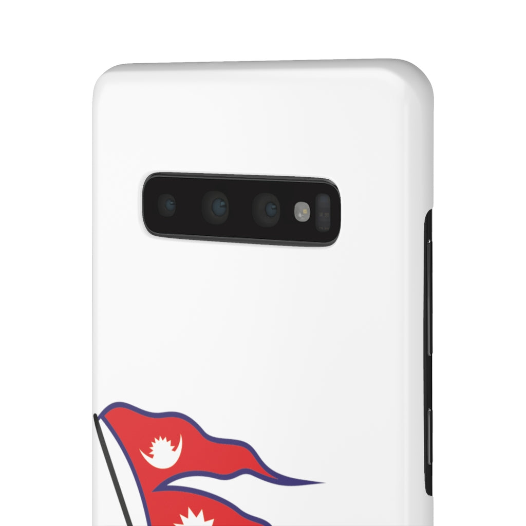 Light weight snap Phone Case with Nepali Flag