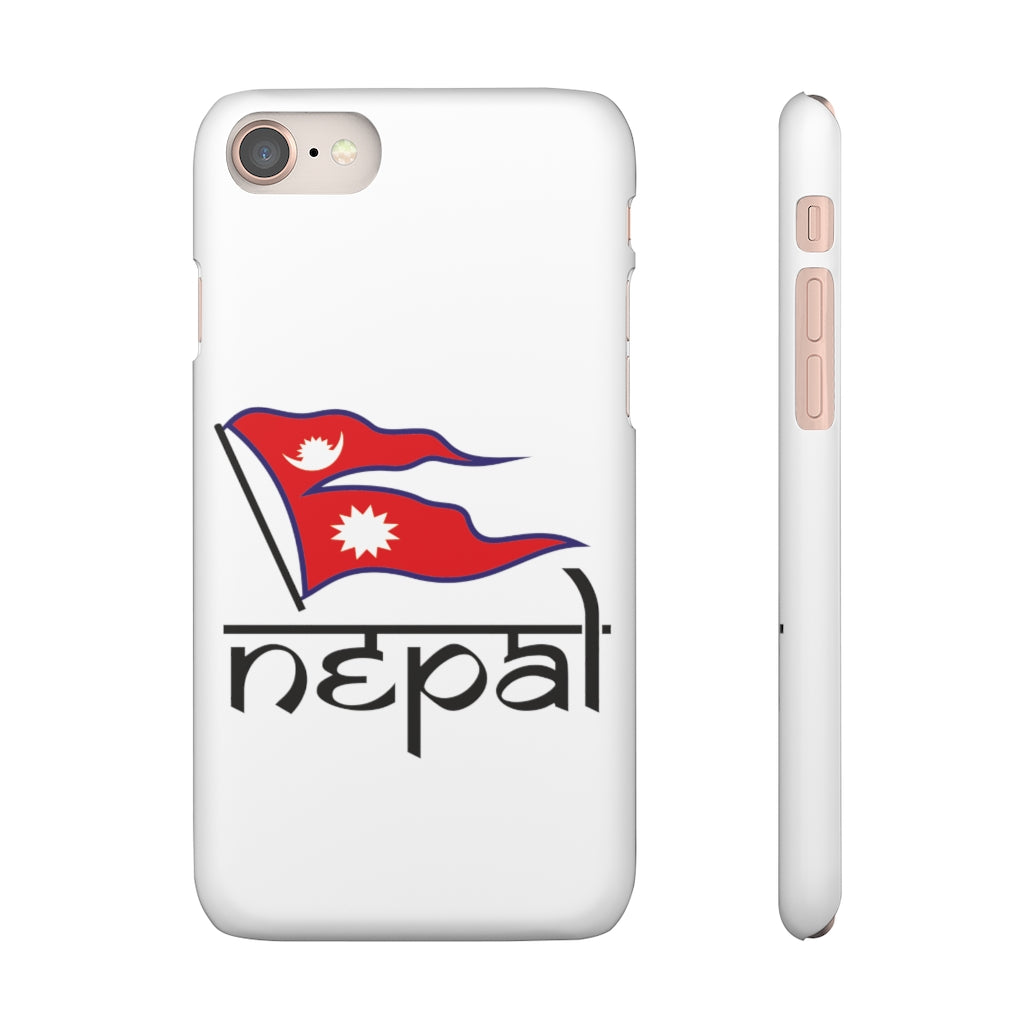 Light weight snap Phone Case with Nepali Flag