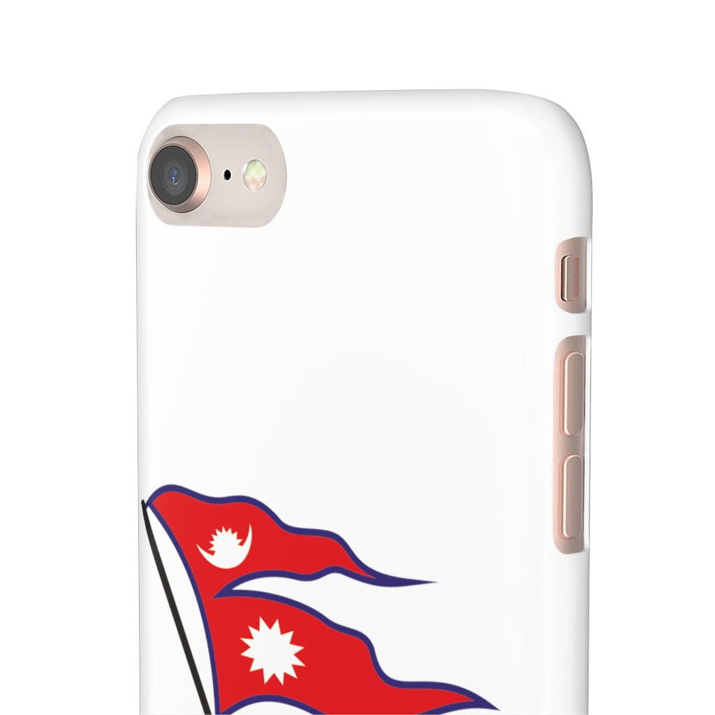 Light weight snap Phone Case with Nepali Flag