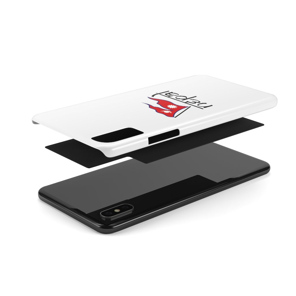 Flag of Nepal printed Super Slim Phone Case