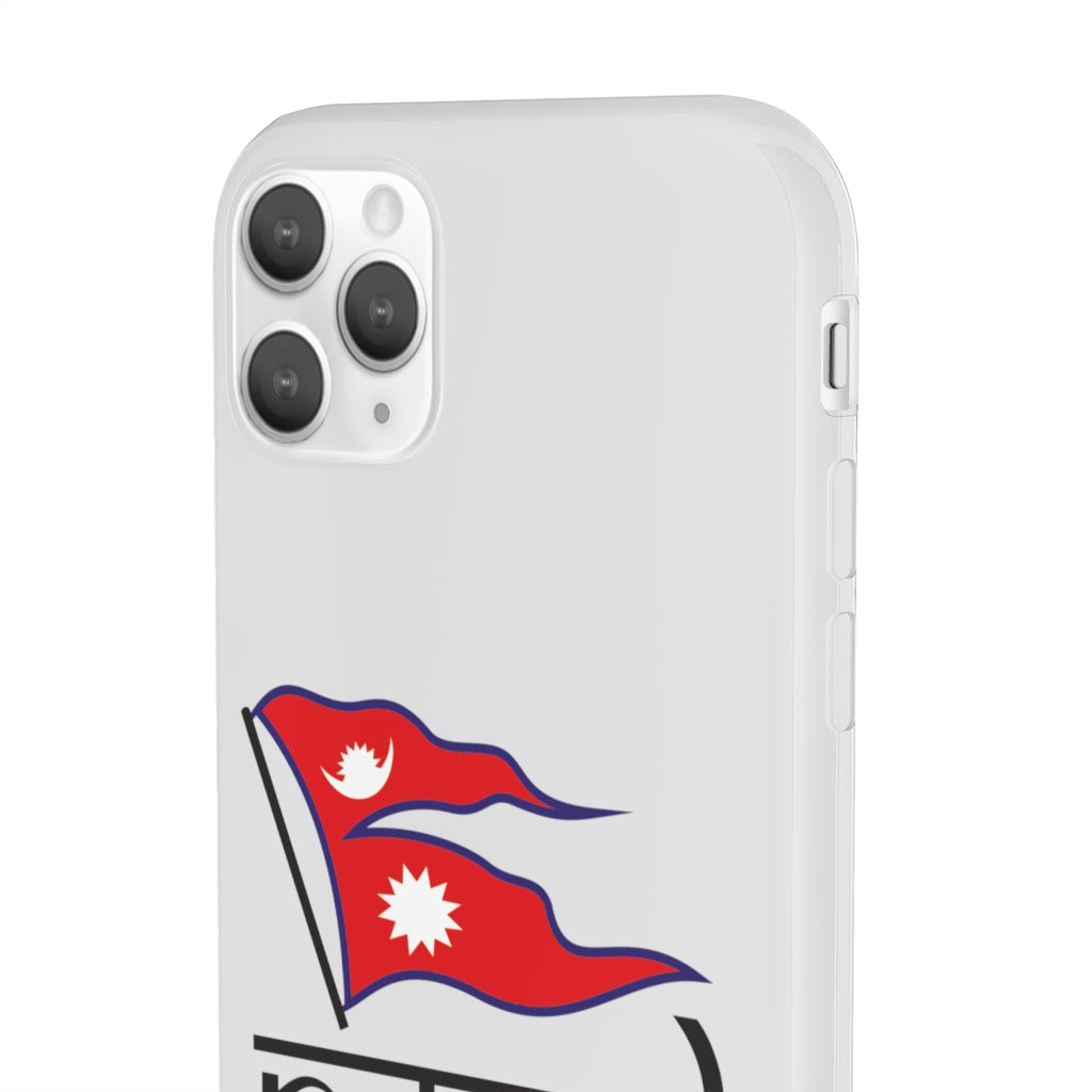Flexi Phone Case with Nepali Flag