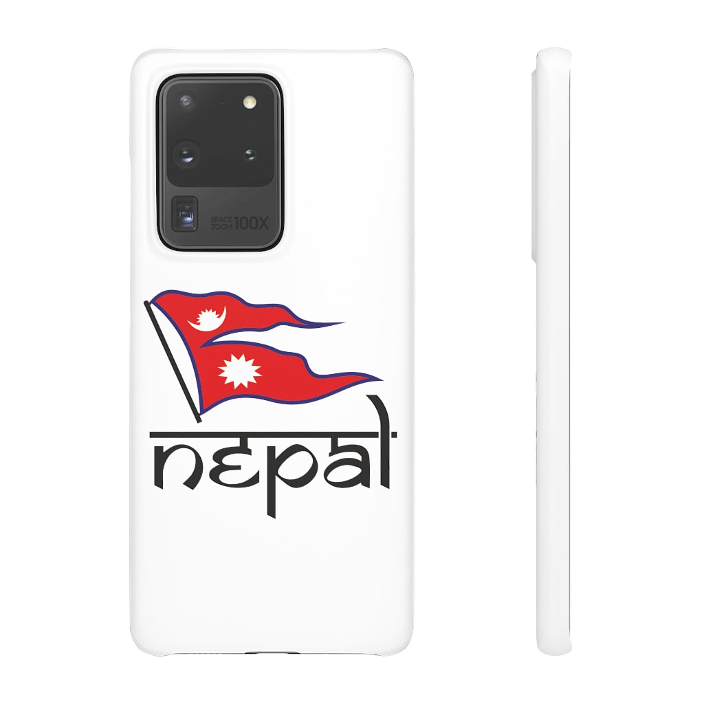 Light weight snap Phone Case with Nepali Flag