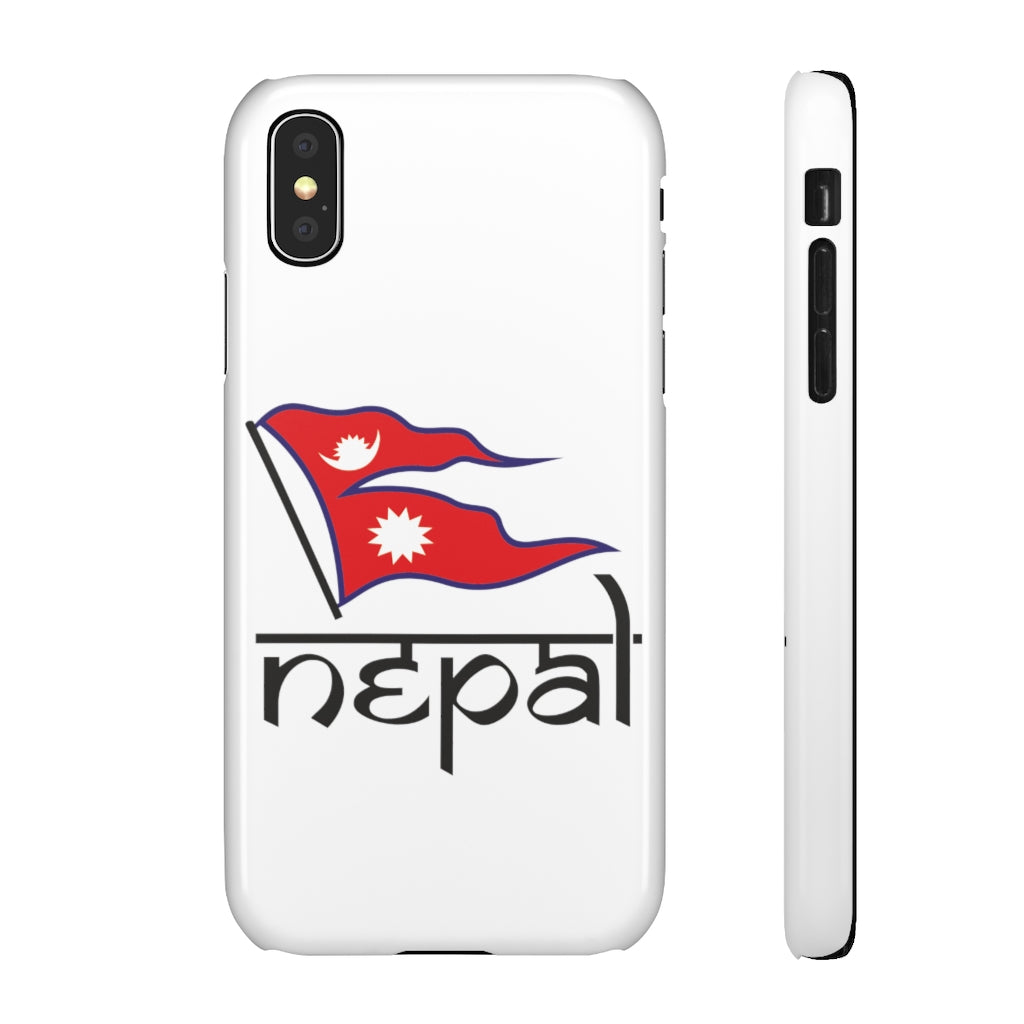 Light weight snap Phone Case with Nepali Flag