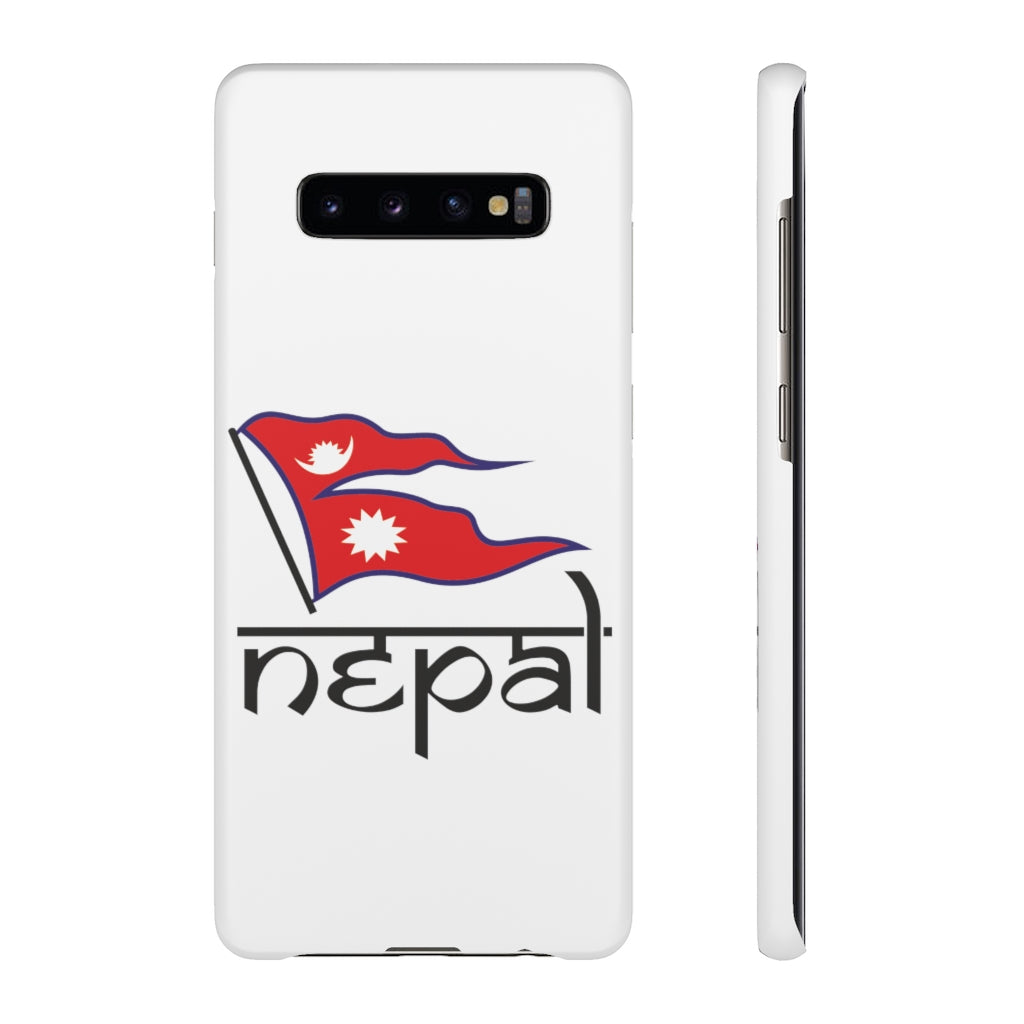 Light weight snap Phone Case with Nepali Flag