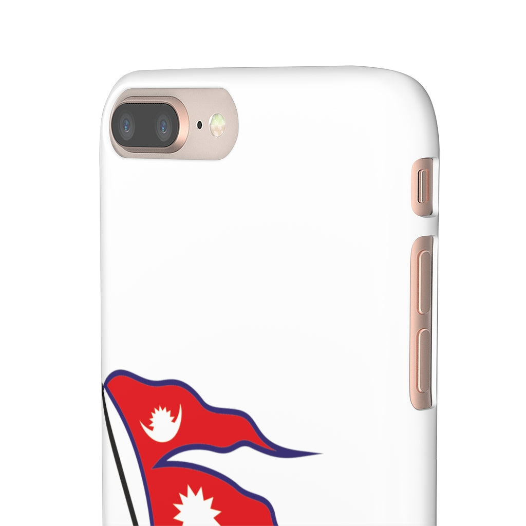 Light weight snap Phone Case with Nepali Flag