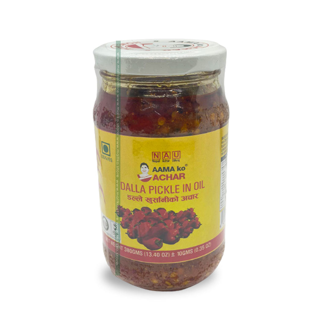 Dalla pickle in oil by Aama ko Achar