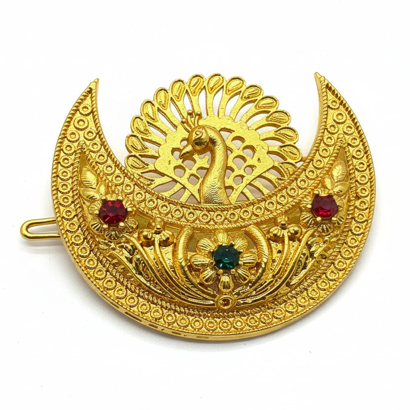 Ethnic Chandrama hairpin for women bun pin