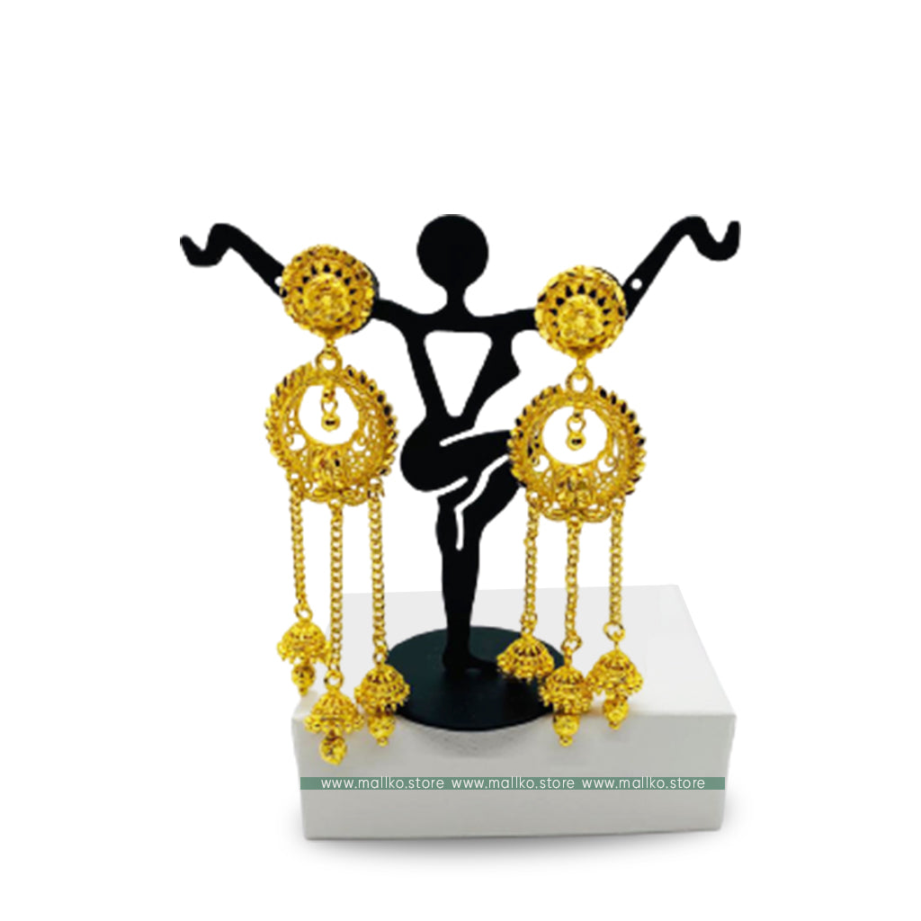 Earrings gold plated
