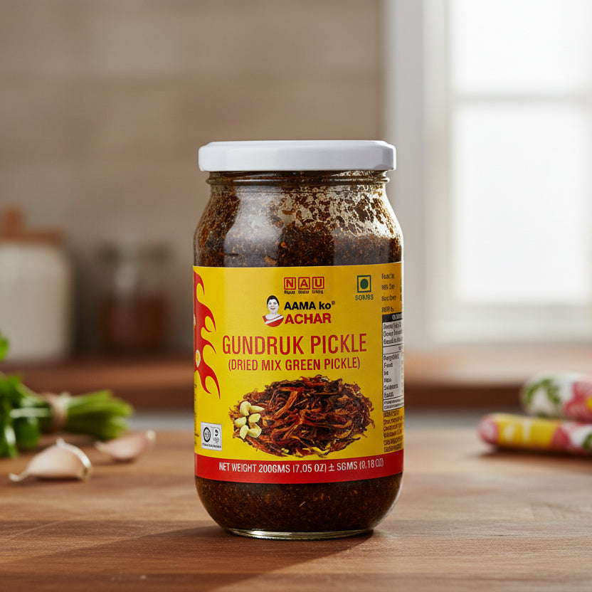 Gundruk ko Achaar