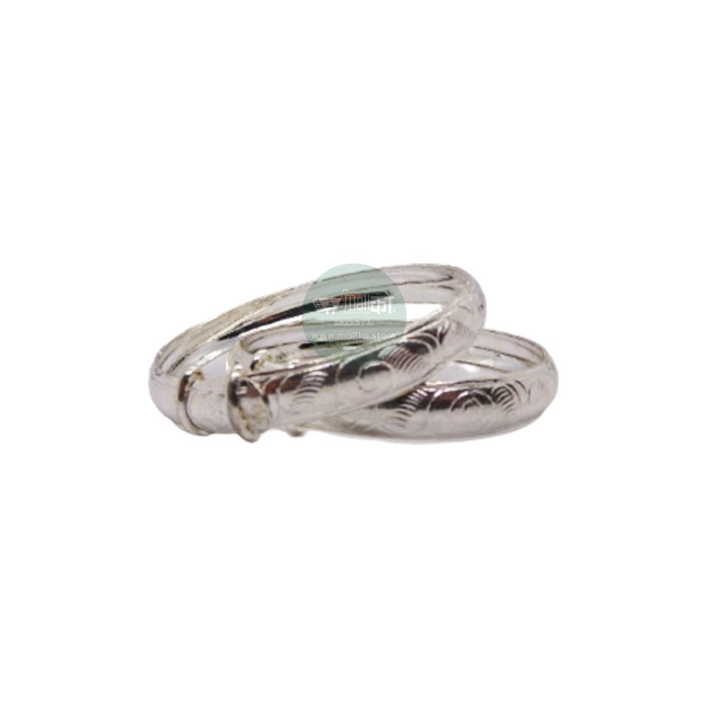 Pure Silver Bala (Bracelets) Set for Kids