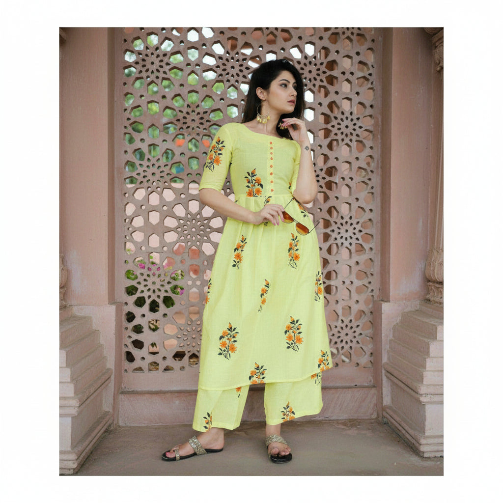 Kurti and Palazzo