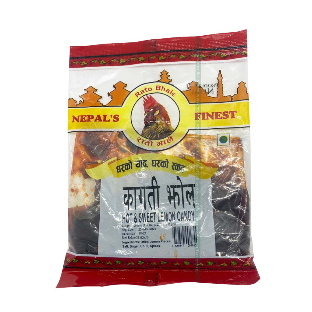 Hot and Sweet Lemon Candy Nepali Titaura