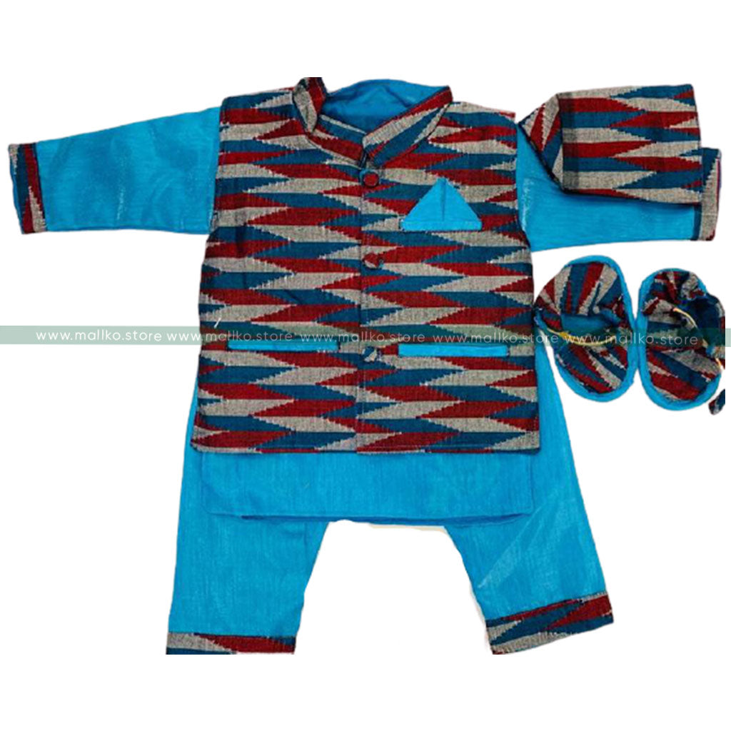 High Quality Dhaka Daura Suruwal Set – Mall ko - Main Image