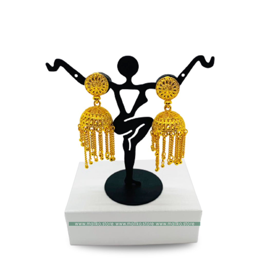 Earrings gold plated