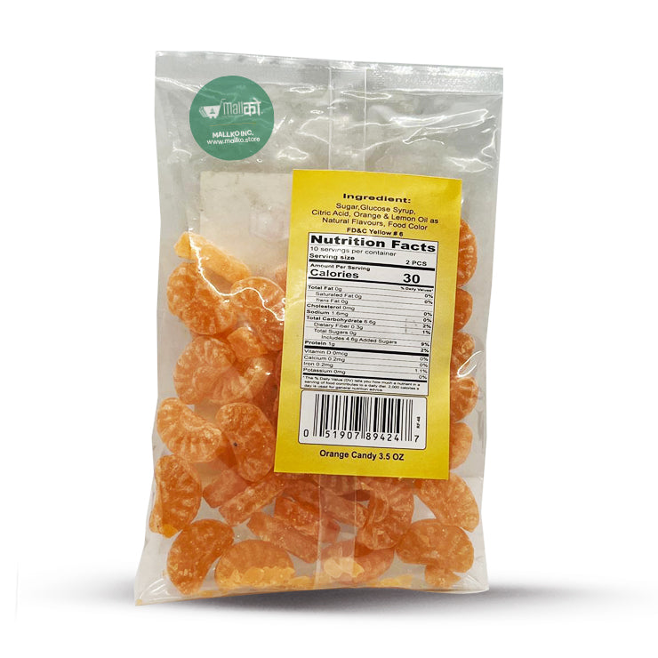Indian Style Orange Candy