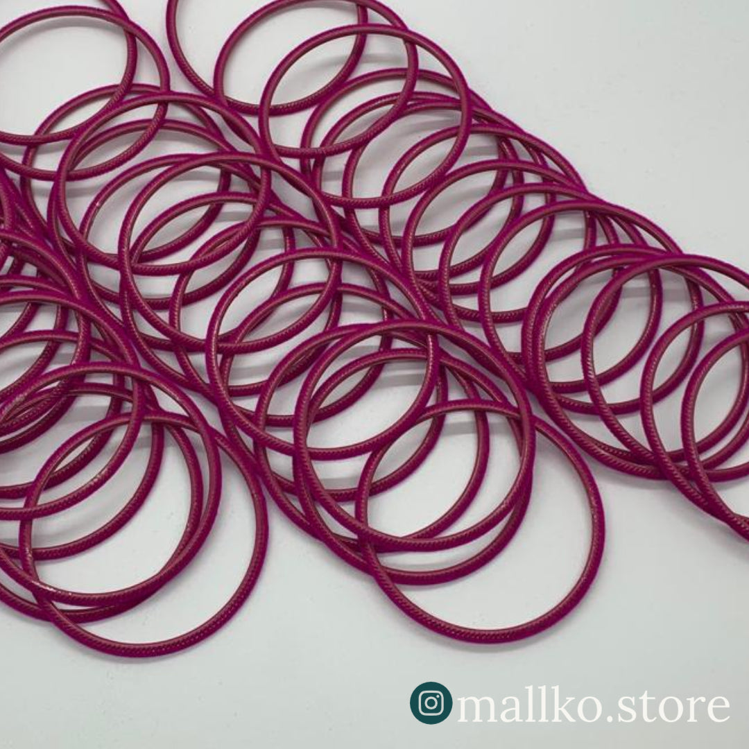 Velvet Bangles (Chura)- Little smaller than regular