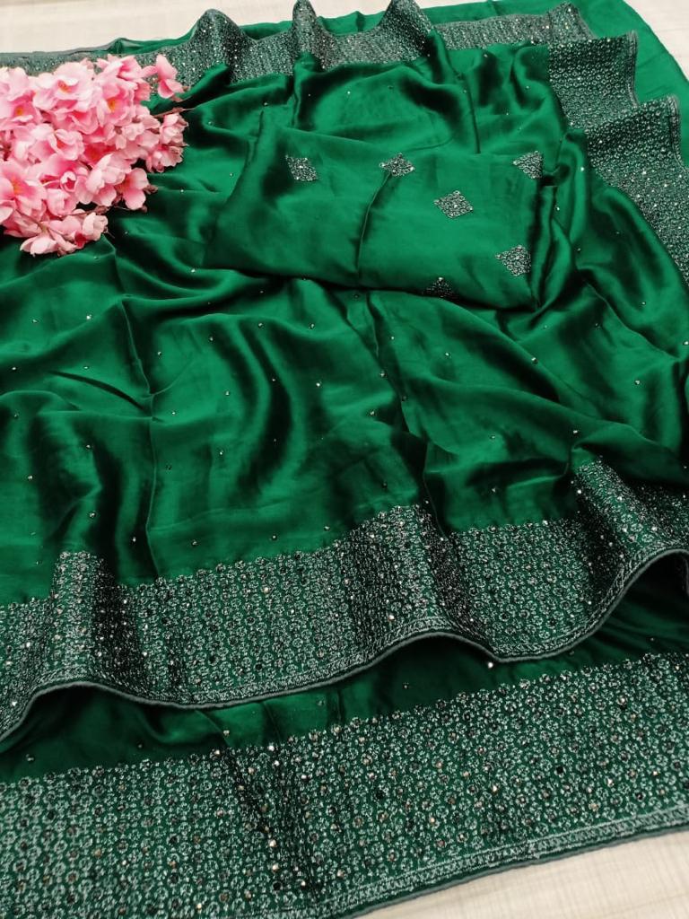 Rangoli Fancy Saree with Blouse