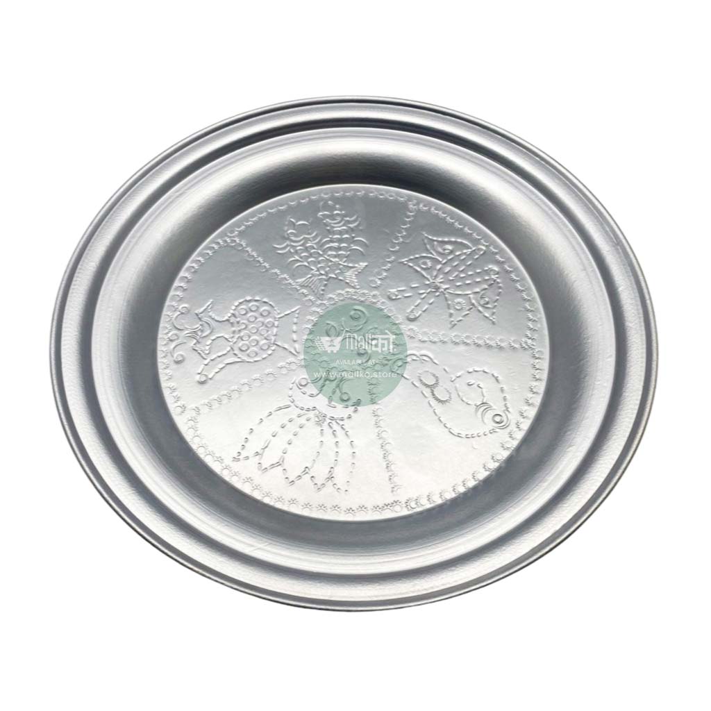 Puja Thali Silver Plated
