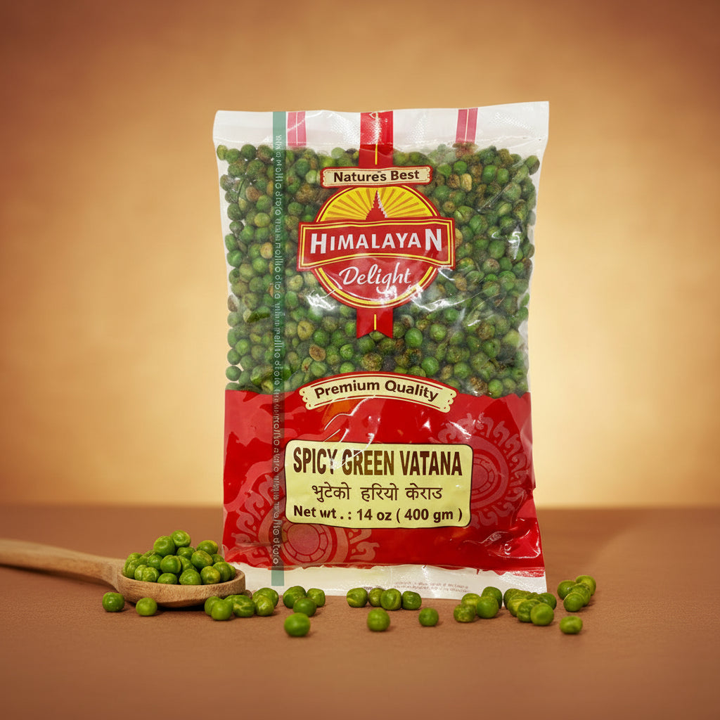 Spicy green vatana