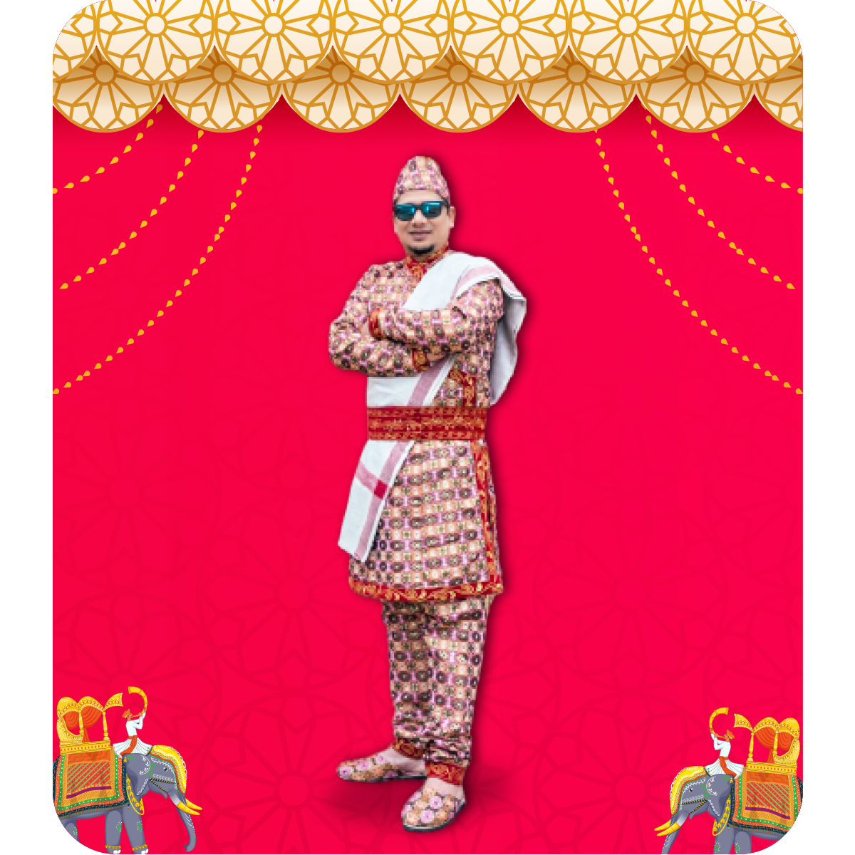 Nepali Groom Daura Suruwal Set