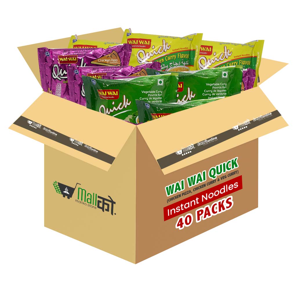 WAI WAI QUICK MIXED CASE- 42 PACK