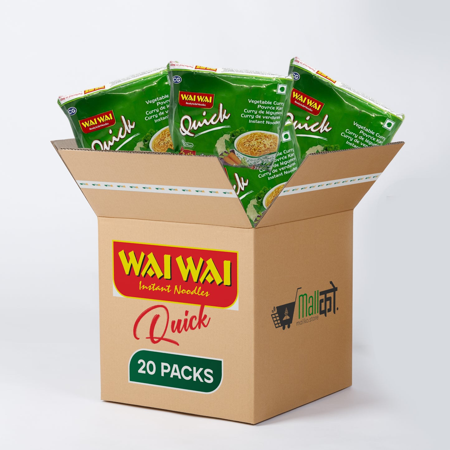 Wai Wai Veg Curry , Wai Wai quick noodles, Best Nepali noodles in USA
