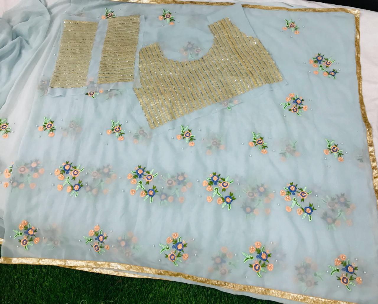 Georgette Saree
