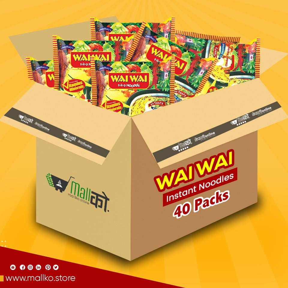 Wai Wai Instant Noodles- 40 packs and more