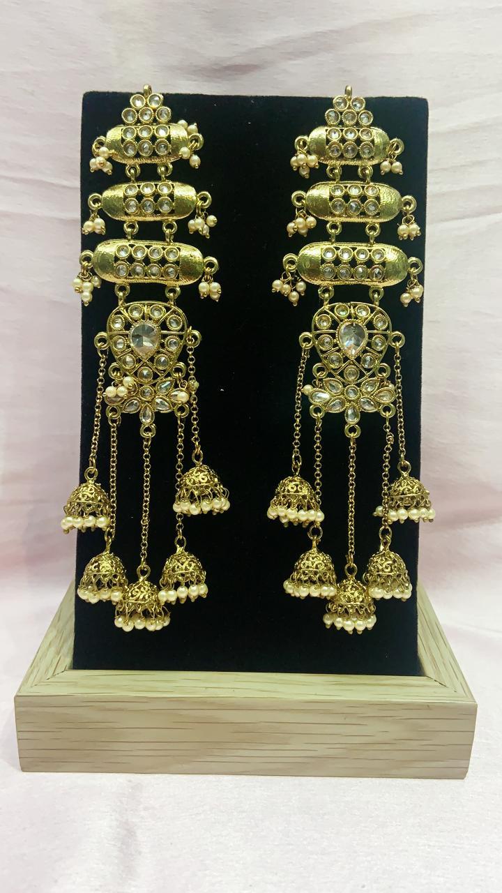 Long earrings