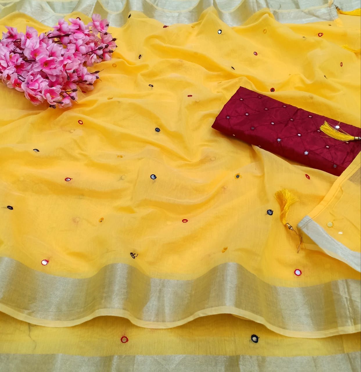 Cheap Cotton Saree