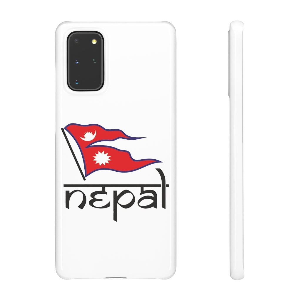 Light weight snap Phone Case with Nepali Flag