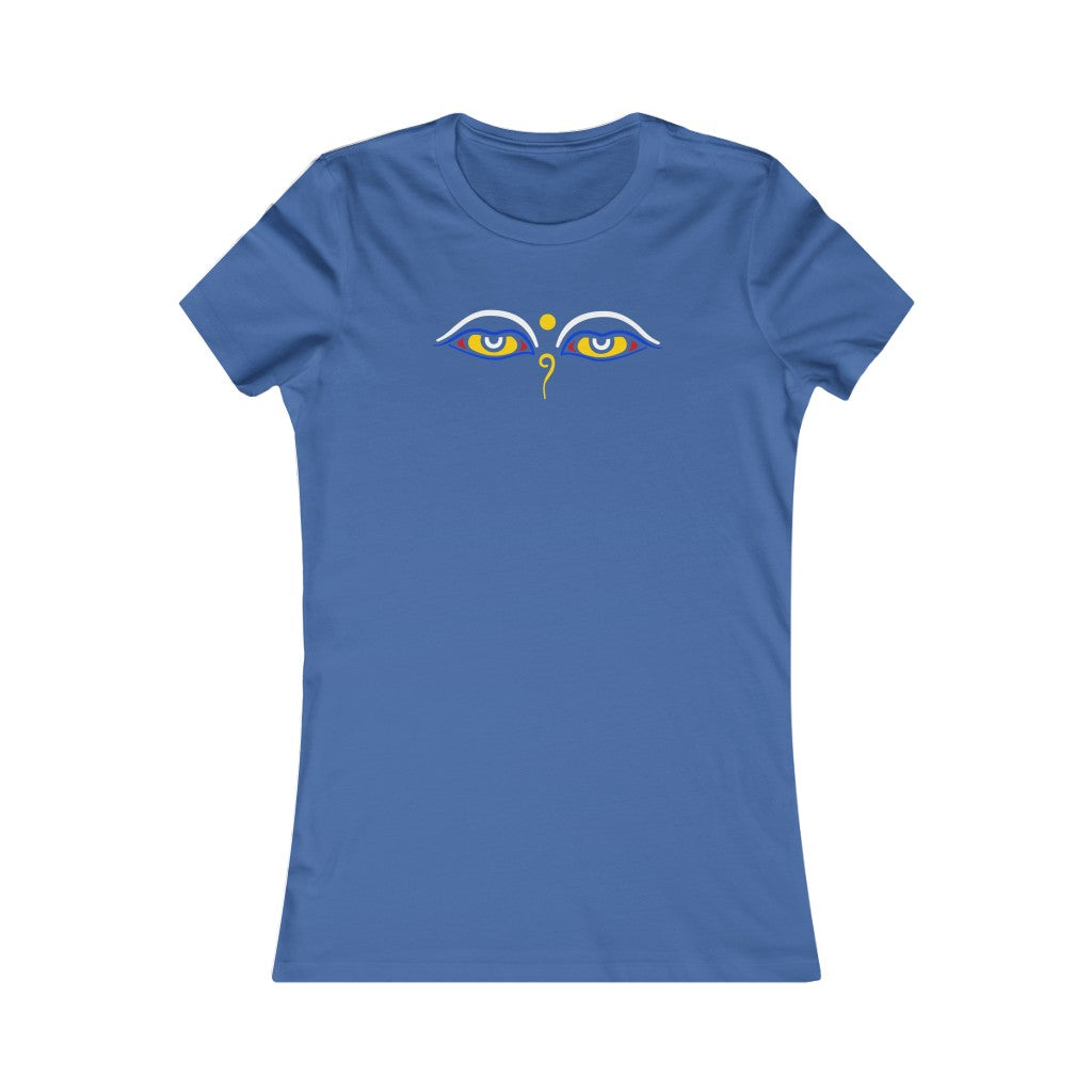 Women's T-shirt with Swayambhu Eyes
