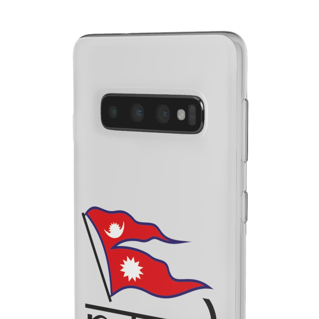 Flexi Phone Case with Nepali Flag