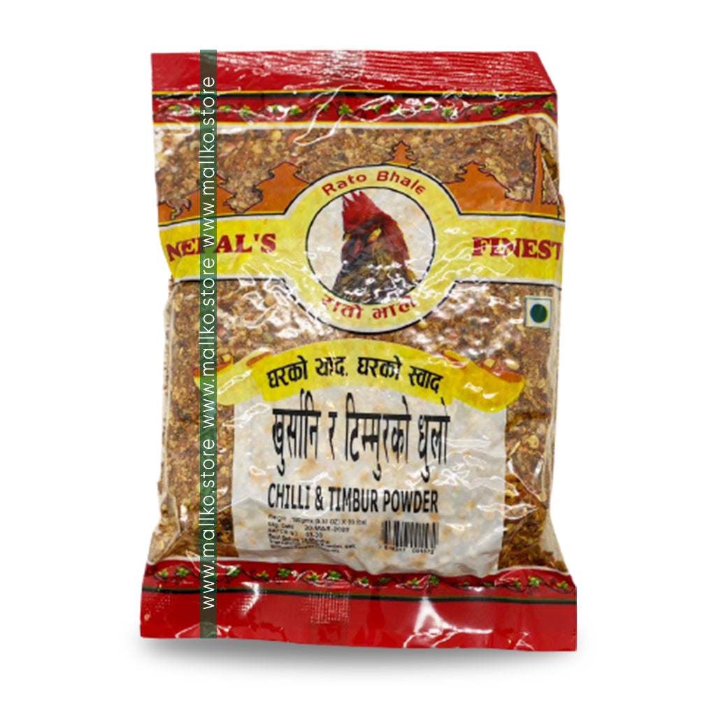 Chilli & Timbur Powder 150 Gm