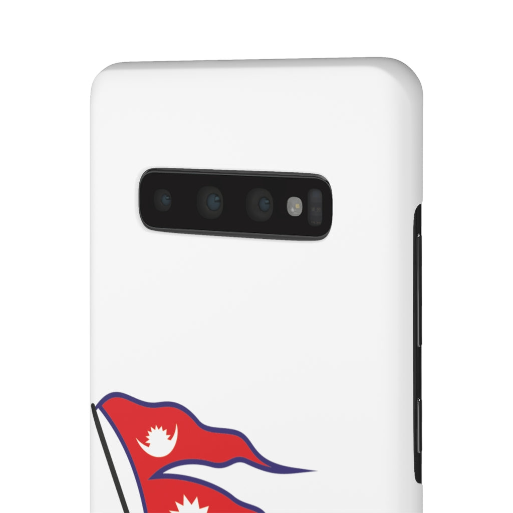 Light weight snap Phone Case with Nepali Flag