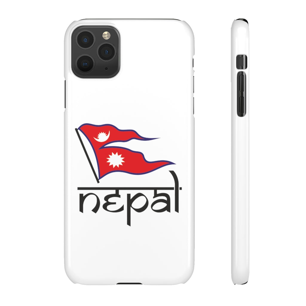 Light weight snap Phone Case with Nepali Flag