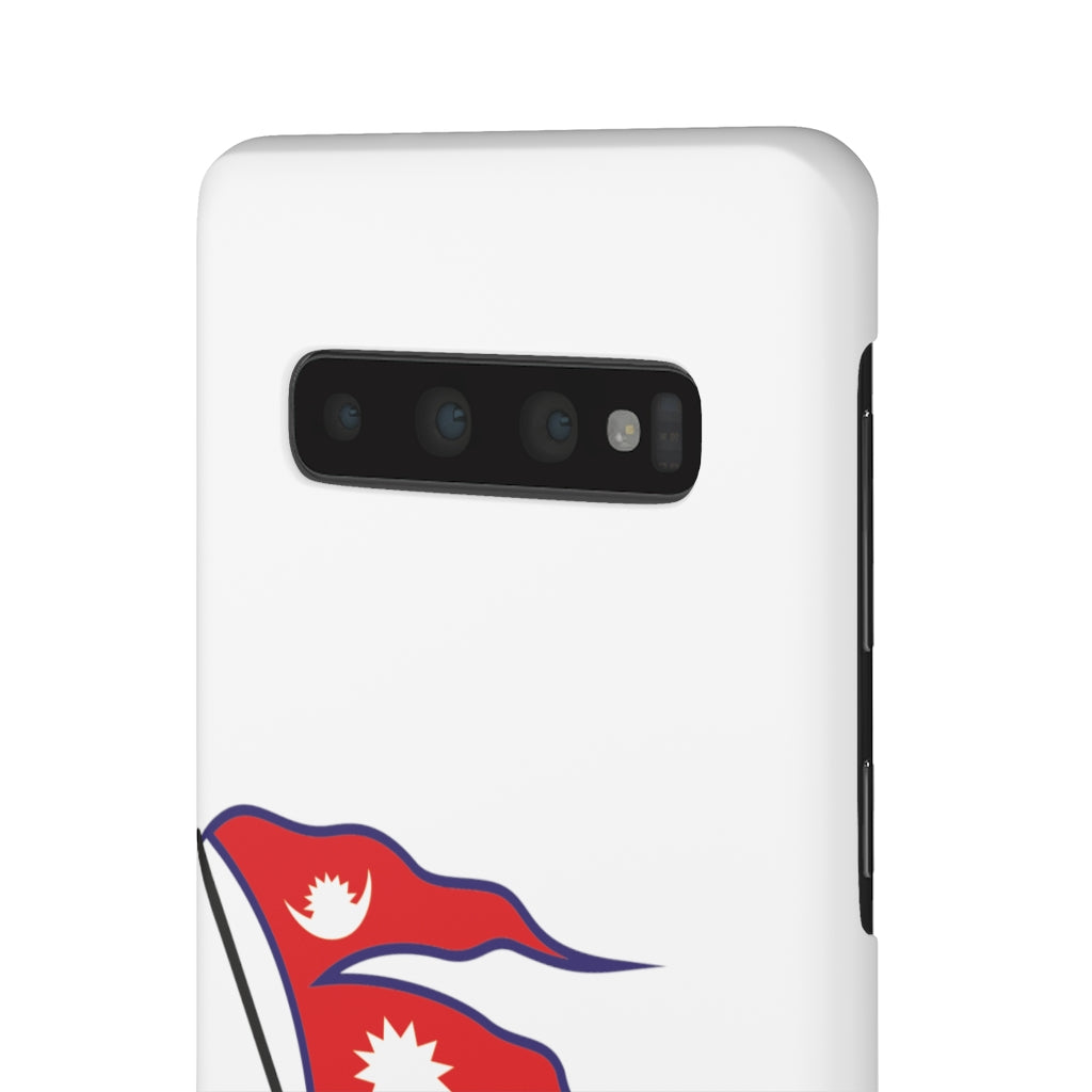 Light weight snap Phone Case with Nepali Flag