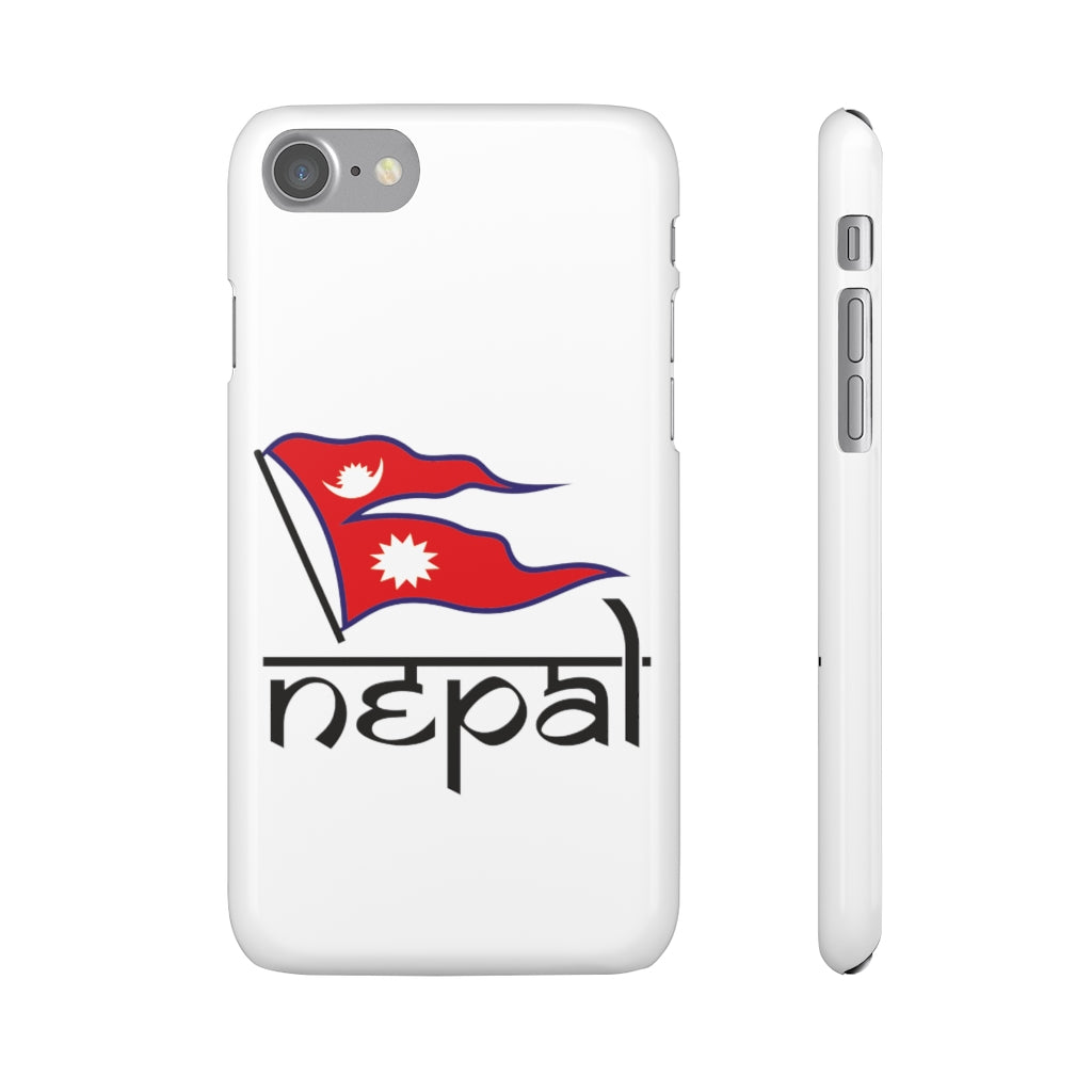 Light weight snap Phone Case with Nepali Flag