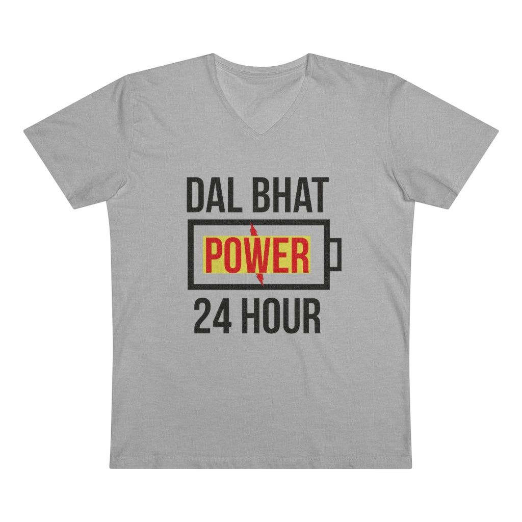 Men’s Presenter V-neck Dal Bhat Power T-shirt