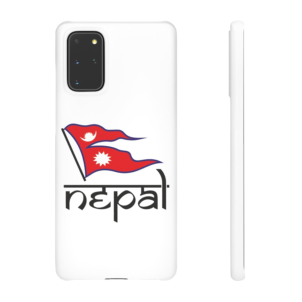 Light weight snap Phone Case with Nepali Flag