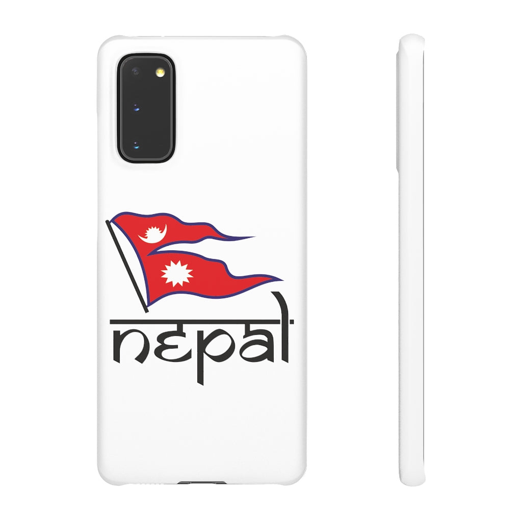 Light weight snap Phone Case with Nepali Flag
