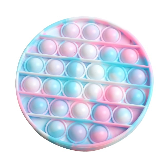 Push Pops Bubble Sensory Toy Autism Needs Squishy Stress Reliever Toys Adult Kid Funny Anti-stress Pops It Fidget Reliver Stress