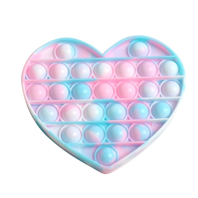 Push Pops Bubble Sensory Toy Autism Needs Squishy Stress Reliever Toys Adult Kid Funny Anti-stress Pops It Fidget Reliver Stress