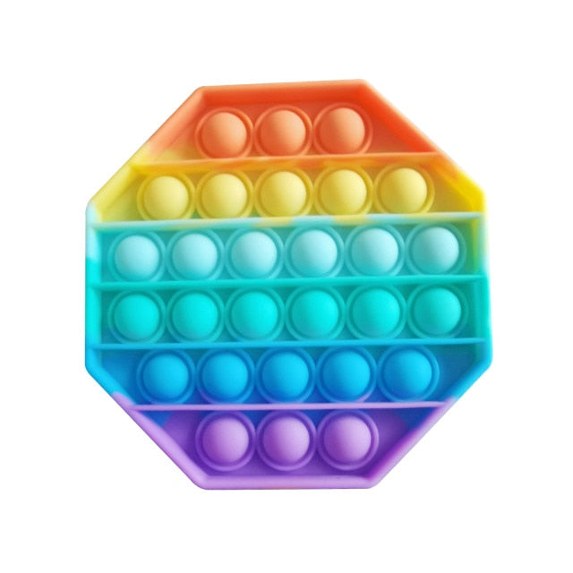 Push Pops Bubble Sensory Toy Autism Needs Squishy Stress Reliever Toys Adult Kid Funny Anti-stress Pops It Fidget Reliver Stress