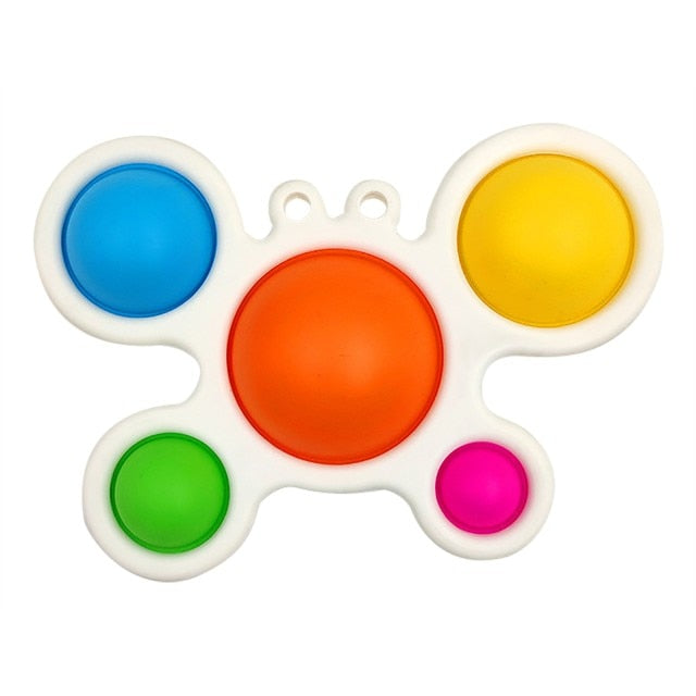 Push Pops Bubble Sensory Toy Autism Needs Squishy Stress Reliever Toys Adult Kid Funny Anti-stress Pops It Fidget Reliver Stress