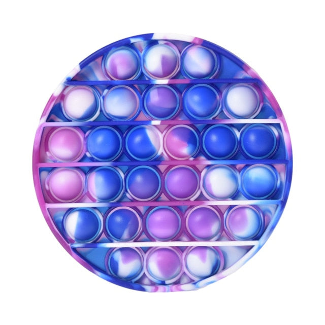 Push Pops Bubble Sensory Toy Autism Needs Squishy Stress Reliever Toys Adult Kid Funny Anti-stress Pops It Fidget Reliver Stress