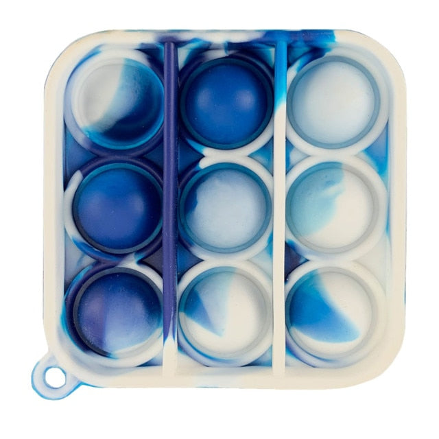 Push Pops Bubble Sensory Toy Autism Needs Squishy Stress Reliever Toys Adult Kid Funny Anti-stress Pops It Fidget Reliver Stress