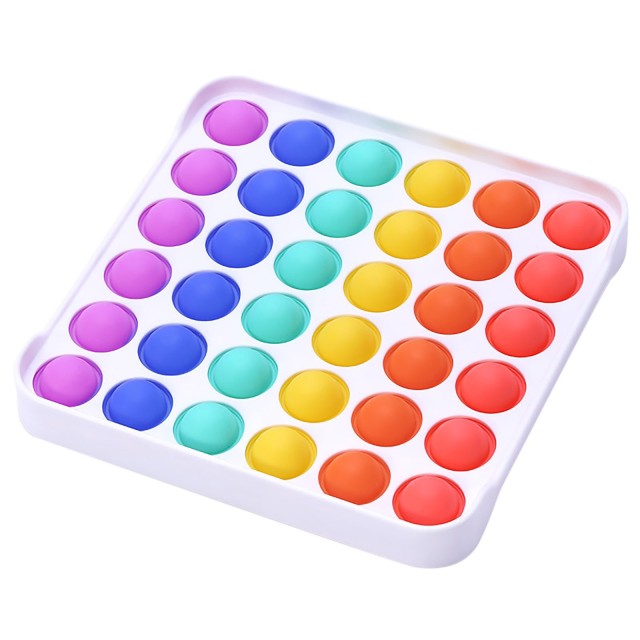 Push Pops Bubble Sensory Toy Autism Needs Squishy Stress Reliever Toys Adult Kid Funny Anti-stress Pops It Fidget Reliver Stress