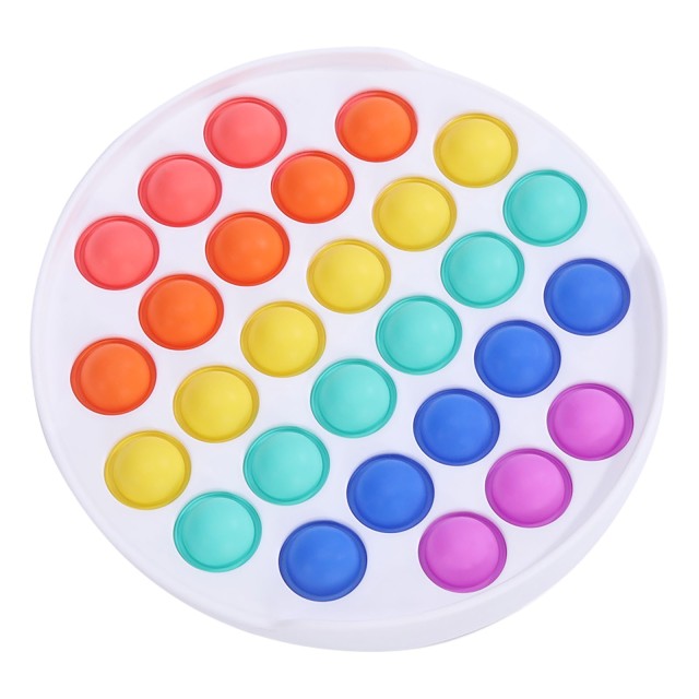 Push Pops Bubble Sensory Toy Autism Needs Squishy Stress Reliever Toys Adult Kid Funny Anti-stress Pops It Fidget Reliver Stress