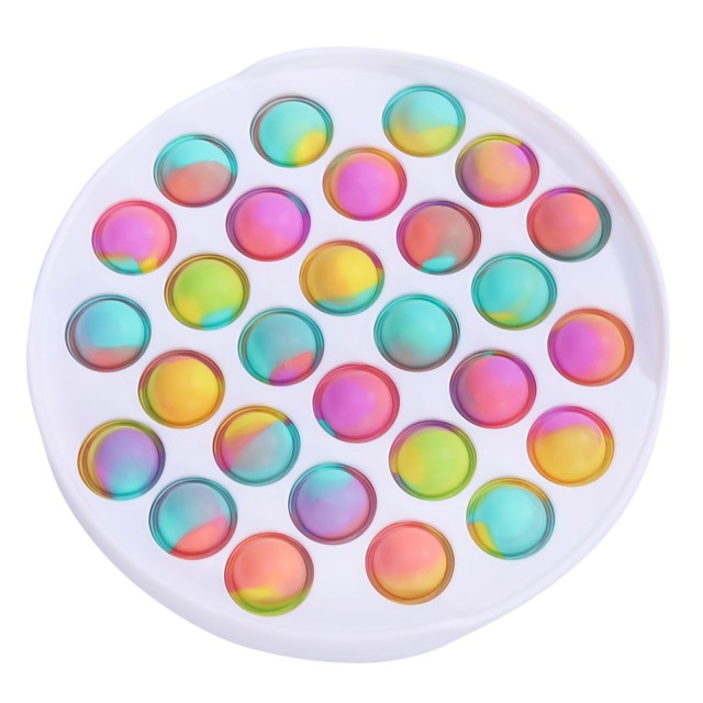 Push Pops Bubble Sensory Toy Autism Needs Squishy Stress Reliever Toys Adult Kid Funny Anti-stress Pops It Fidget Reliver Stress